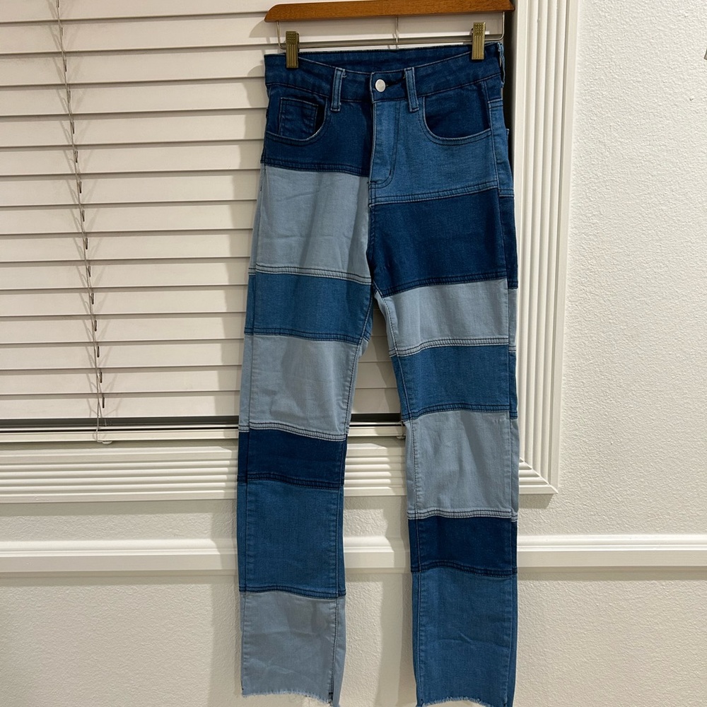 Patchwork jeans
